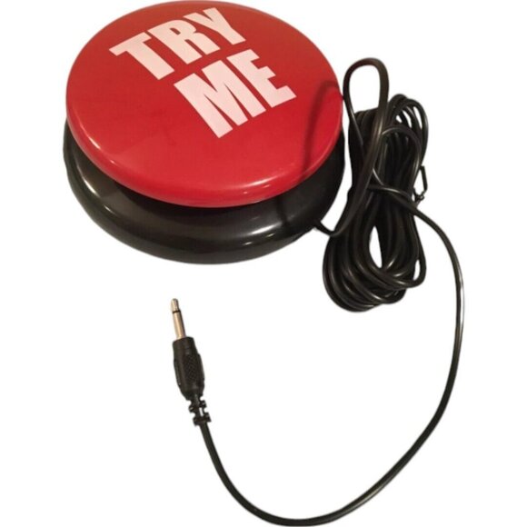 Big Try Me Button Animatronics Lowes Home Depot Spirit Halloween Christmas Prop - Picture 3 of 5